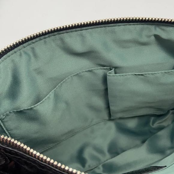 Coach Black Leather Quilted Poppy Shoulder Bag - Picture 7 of 13